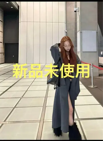 THEREDTHREAD S 맥시 테일러드 코트