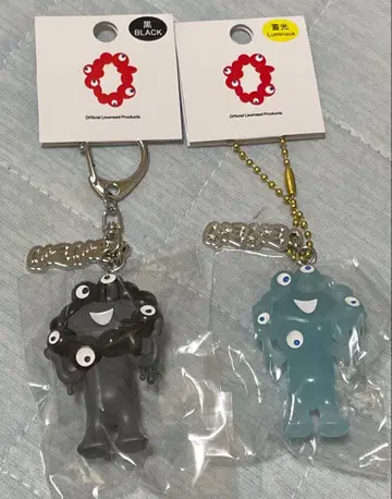 블랙 미야쿠미야쿠 미야쿠미야쿠 (축광) 키링 플레이트 포함 레어