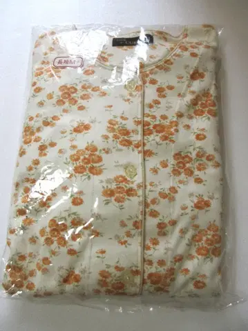 (O-34) 미사용 CURIOUS 긴팔 파자마 상하의 M 꽃무늬