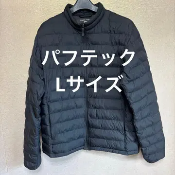 유니클로 퍼프 테크 자켓 L 사이즈 블랙