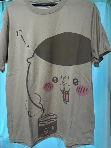 치이카와 (먼작귀) 밤만쥬 T셔츠 베이지