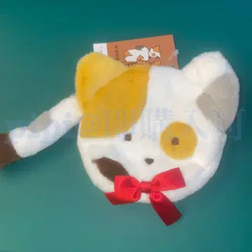 미케 노라네코랜드 페이스형 파우치 고양이 모임