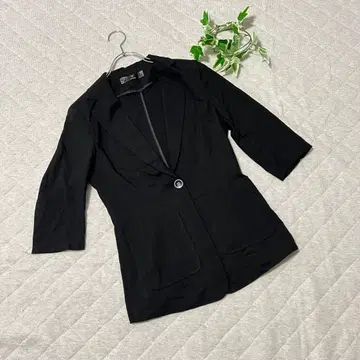 [ M ] 새상품급 테일러드 자켓 오피스 심플 멋스러운 블랙