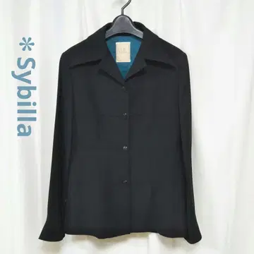 [ 시빌라 ] 디자인 자켓 블랙