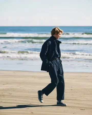 23AW a.presse 트위드 투턱 트라우저