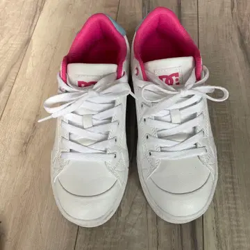 DC 통굽 스니커즈 화이트 24.5cm