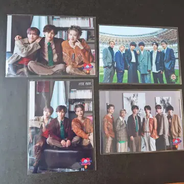 EBiDAN 형제 유닛 사진 세트 4매