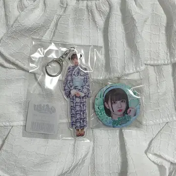 iLiFE! 온라인 복권 아이스 아크릴 키링 캔뱃지 세트