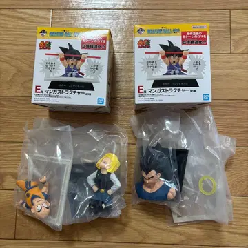 제일복권 DRAGON BALL 40th E상 만화 스트럭처 2종 세트