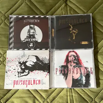 POISONBLACK 앨범 4장 세트