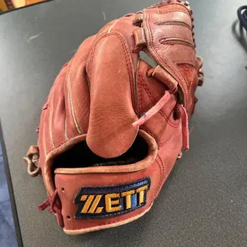 ZETT PRO MODEL 빨간색 야구 그로브