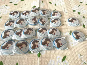 하늘색 유틸리티 DMM 스크래치 캔뱃지 4개