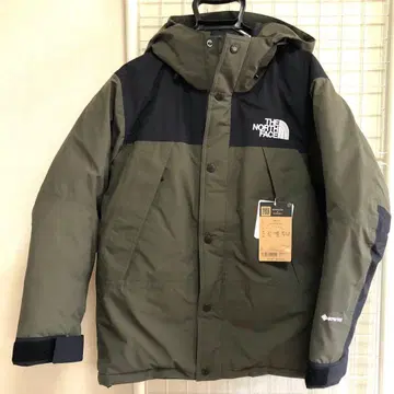 THE NORTH FACE 다운 자켓 올리브 그린/블랙