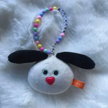 mojojojo 비즈 스트랩 강아지