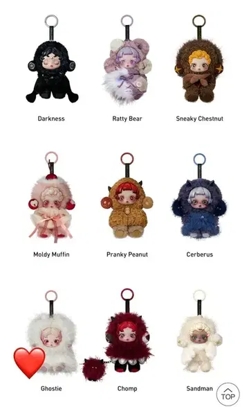 SKULLPANDA You Found Me! 봉제 인형