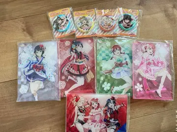 캐릭터 굿즈 세트 클리어 파일 스트랩 피규어