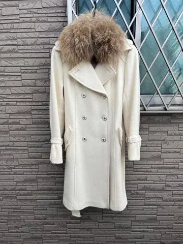 KOOKAI 더블 브레스트 롱 코트 새상품급