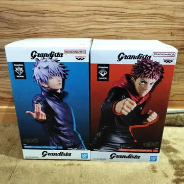 주술회전 그란디스타 고죠 사토루 이타도리 유우지 피규어 2개 세트