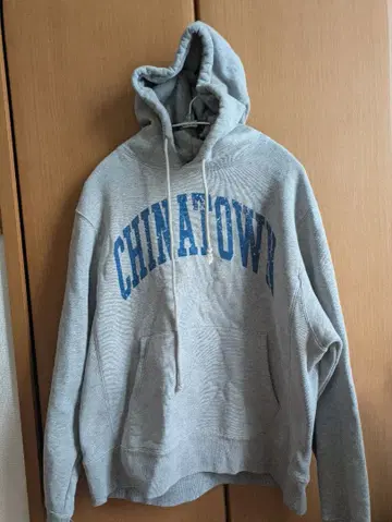 CHINATOWN MARKET 그레이 후드티