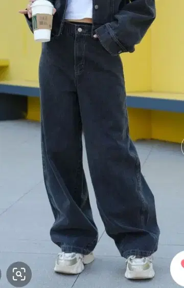 DURAS 배럴 데님 팬츠