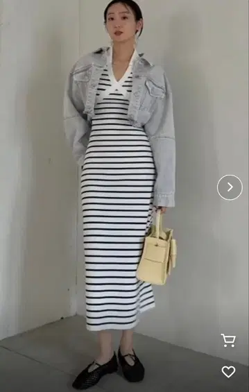 [완판템] 미사용 새상품 택 포함 FRAY I.D 크롭 데님 자켓