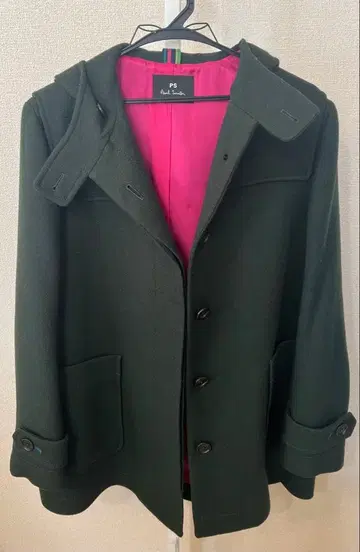 [ Paul Smith ] 후드 부착 코트