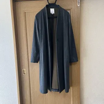 그레이 롱 코트