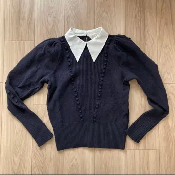 TED BAKER 네이비 니트 스웨터 사이즈 1