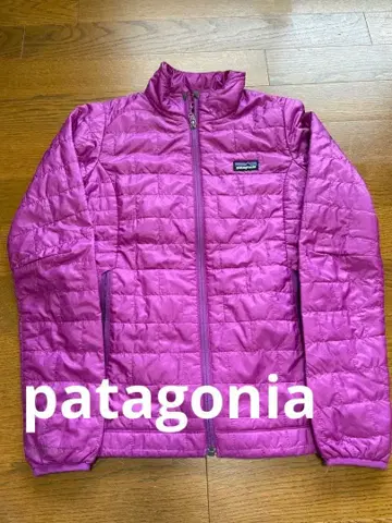 patagonia 퍼플 다운 자켓