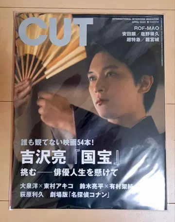 CUT 2025년 4월호 요시자와 료 국보
