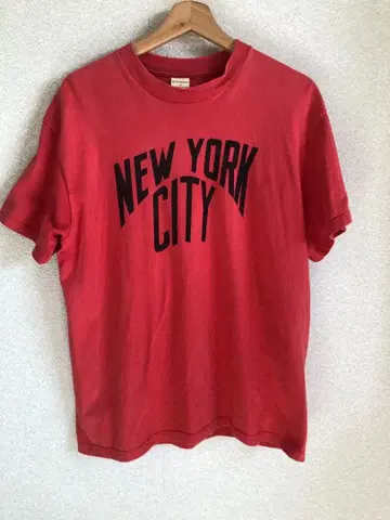 A.P.C. NEW YORK CITY 티셔츠 빨간색 사이즈 2