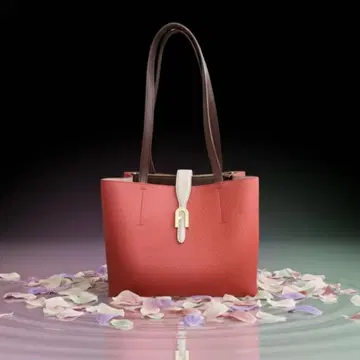 FURLA 가죽 백 빨간색
