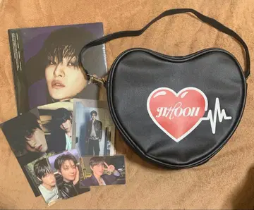 TREASURE 지훈 하트 파우치 SPORTY 앨범 트레이딩 카드