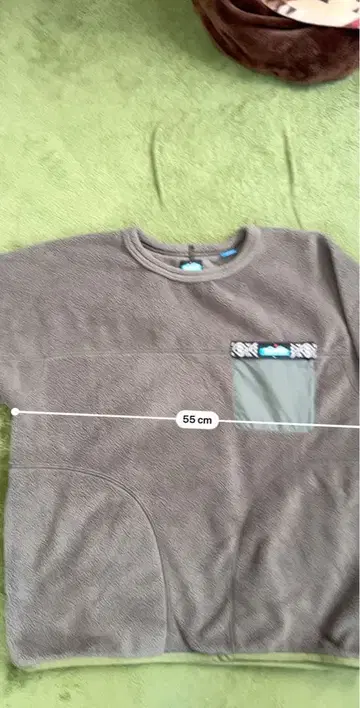 KAVU 그레이 플리스 자켓 M