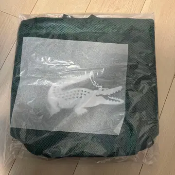 Lacoste 다크 그린 토트백