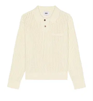 OBEY DUANE POLO SWEATER