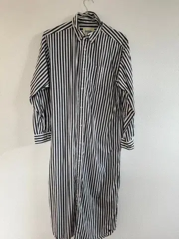 BEAMS BOY 스트라이프 셔츠 원피스