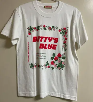 [ 미착용 ] BETTY'S BLUE 복각판 로고T셔츠