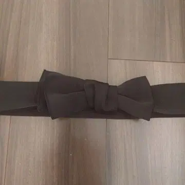 TOCCA 블랙 리본 벨트