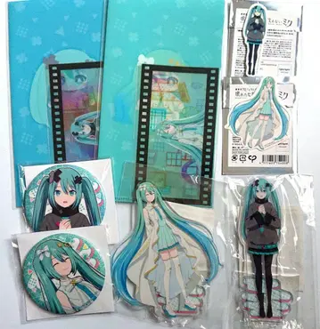 프로세카 하피콜레 하츠네 미쿠 아크릴 스탠드 캔뱃지 티켓 홀더