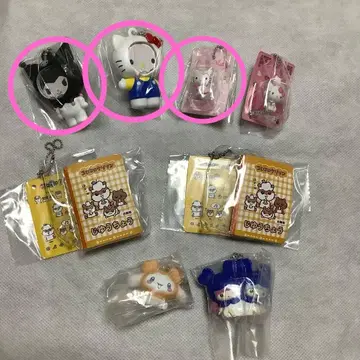 산리오 캐릭터 가챠 사진 프레임 마스코트 미니어처 참