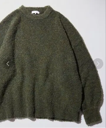 WEB 한정판 빅 실루엣 크루넥 니트/풀오버 스웨터