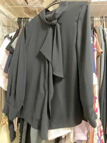 야마다야 fennel 블랙 페미닌 블라우스 새상품급