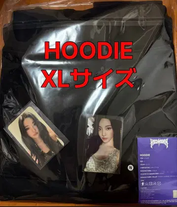 [ 당일 발송 ] aespa 닝닝 후디 XL 포토 카드 richman