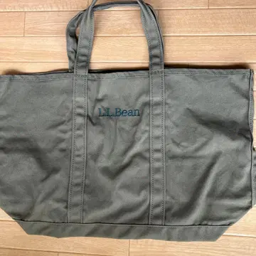 LLBean 그로서리 토트 올리브