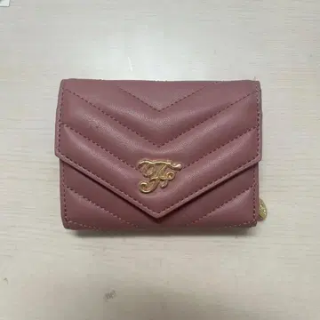 메종 드 플뢰르 퀼트 F 지갑 핑크