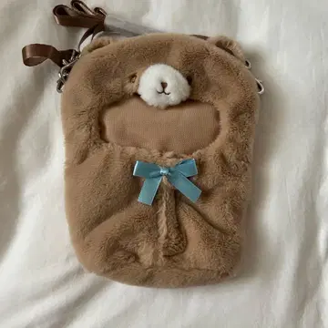 산리오  옷 갈아입히기 숄더 S 곰 슈라프