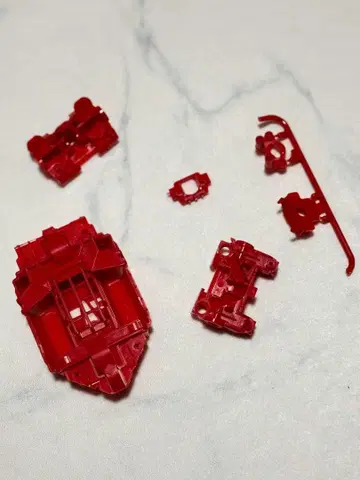 미니 사륜구동 레드