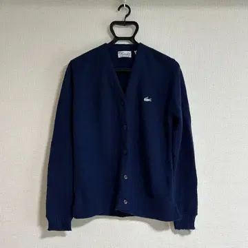 [ Lacoste ] 가디건 긴팔 네이비