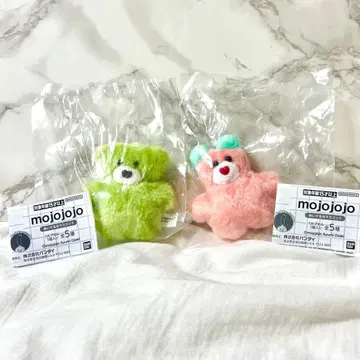 가챠가챠 mojojojo 봉제 인형 마스코트 2개 세트